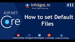 how to set default page in asp net core