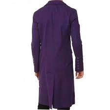 Heath Ledger Joker Costume Wool Coat