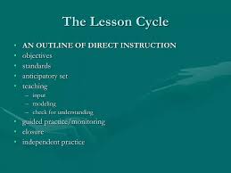 Lesson Cycle Powerpoint Presentation