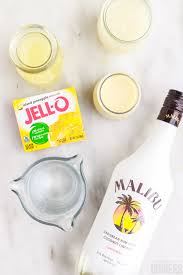 piña colada jello shots family dinners