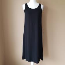 Eileen Fisher Long Black Dress