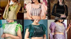 designer crop top blouse designs for