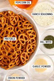 easy garlic ranch pretzels 5 minute