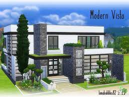 Extraordinary sims 4 house ideas blueprints excellent contemporary exterior. Lovely Modern Two Story House For Your Sim Family Found In Tsr Category 39 Sims 4 Residential Sims 4 Modern House Sims 4 House Design Sims 4 House Building