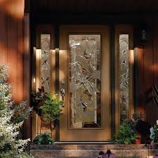 glass entrance doors leaded glass door