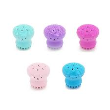 small octopus makeup remover brush