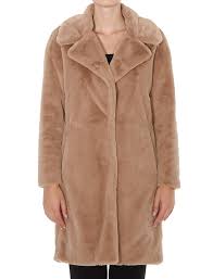 Herno Herno Padded Faux Fur Coat Camel 11078946 Italist
