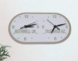 Bespoke Time Zone Clock Countries