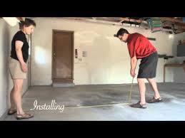 install flex tile garage flooring