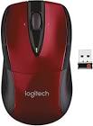 (910-002697) M525 Wireless Mouse w/ Unifying Receiver - Red Logitech