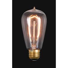 Historic Houseparts Inc Standard Sized Bulbs Antique Edison Light Bulb 40 Watt