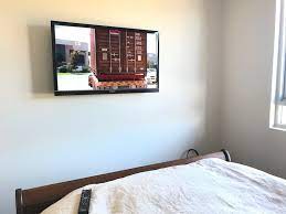 Sony Tv Wall Mounting In Bedroom