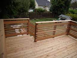 Your choice of design can help to give more character to your deck and enhance outdoor space. Culpepper Deck Rebuild Deck Railing Design Horizontal Deck Railing Diy Deck