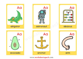 alphabet letters with pictures