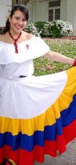 The dresses usually have ruffles on them, and women often put flowers in their hair. Venezuela General Information National Costume Dolls