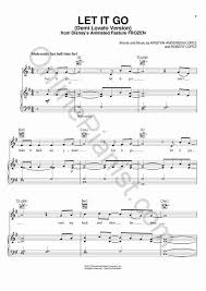 Frozen sheet music sku 00126105 stanton s sheet music. Let It Go Piano Sheet Music Onlinepianist