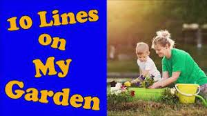 10 lines on my garden for children and