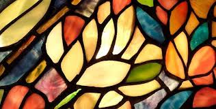 can stained glass be hung outside