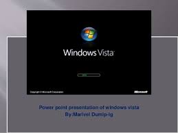 Powerpoint Presentation Of Windows Vista 2
