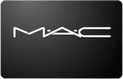 mac cosmetics gift card