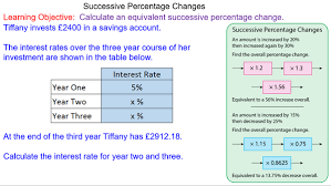 calculating a repeated percene