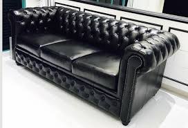 chesterfield sofa black furniture