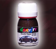 Porsche Copper Brown Gravity Colors