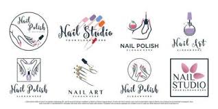 nail salon vector art icons and