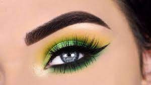 green eye makeup tutorial morphe 25l