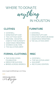 where to donate anything in houston