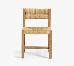Wood Woven Dining Chairs