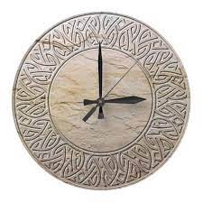 Celtic Knot In Stone Large Clock