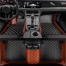 artificial leather custom car floor