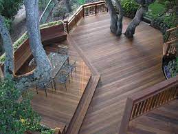 darker color deck stains will last