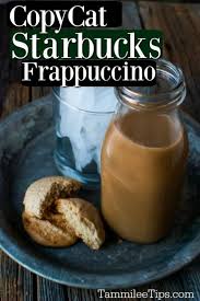 copy cat starbucks frappuccino recipe