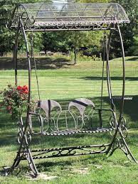 Metal Garden Furniture Outdoor Swing