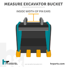 how to measure an excavator bucket