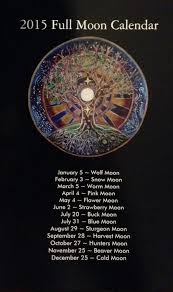 2017 Full Moon Calendar Tree Of Life Mandala Lunar Calendar