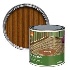Mahogany decks | mahogany deck finished in a medium brown oil. Colours Mahogany Matt Decking Wood Stain 2 5l Diy At B Q