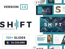 Shift Modern Powerpoint Template By Templates On Dribbble