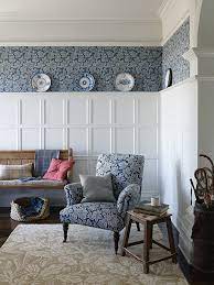 rooms with pretty wallpaper
