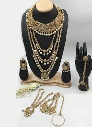 indian bridal jewellery necklace set
