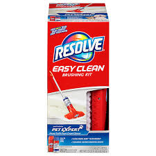 resolve pet expert easy clean brushing