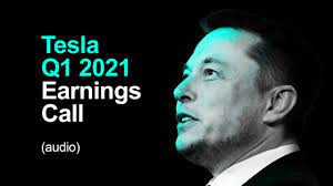 🔴 Tesla Q1 2021 Earnings Call (audio ...