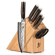 shun premier knives set 7 piece knife