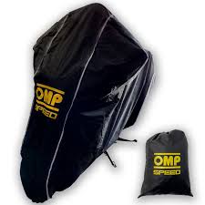 black motorcycle cover omp sd um