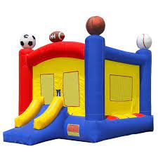 commercial grade sports bounce house