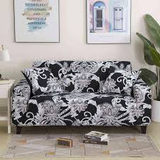 elastic sofa cover stretch plaid sofa