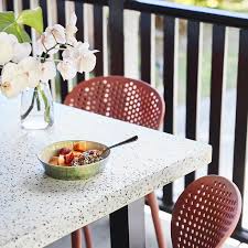 Terrazzo Table Outdoor Furniture Sets