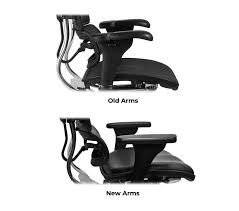 raynor ergohuman chair replacement arms